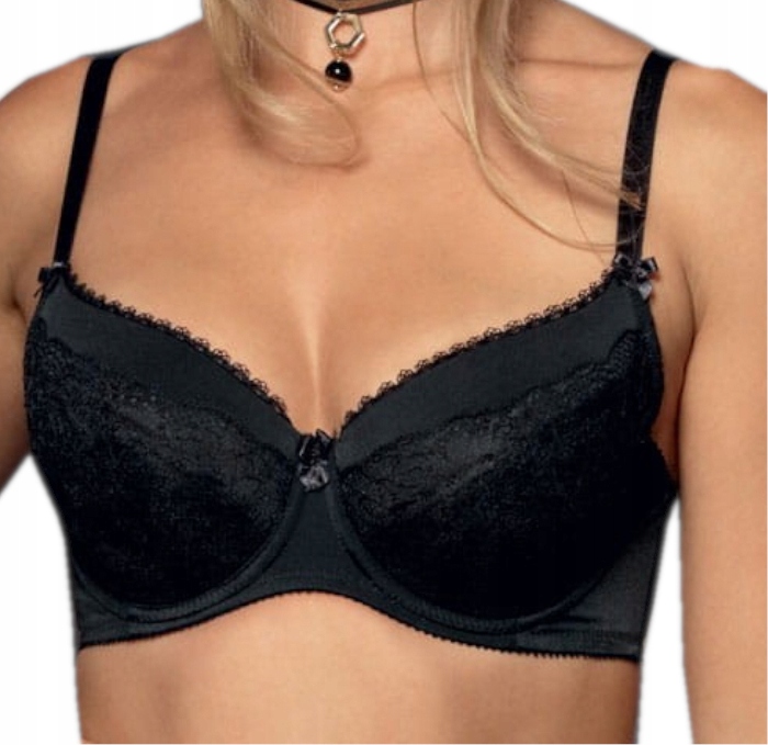 Biustonosz fiszbiny pełna Inga rozm 85D czarny