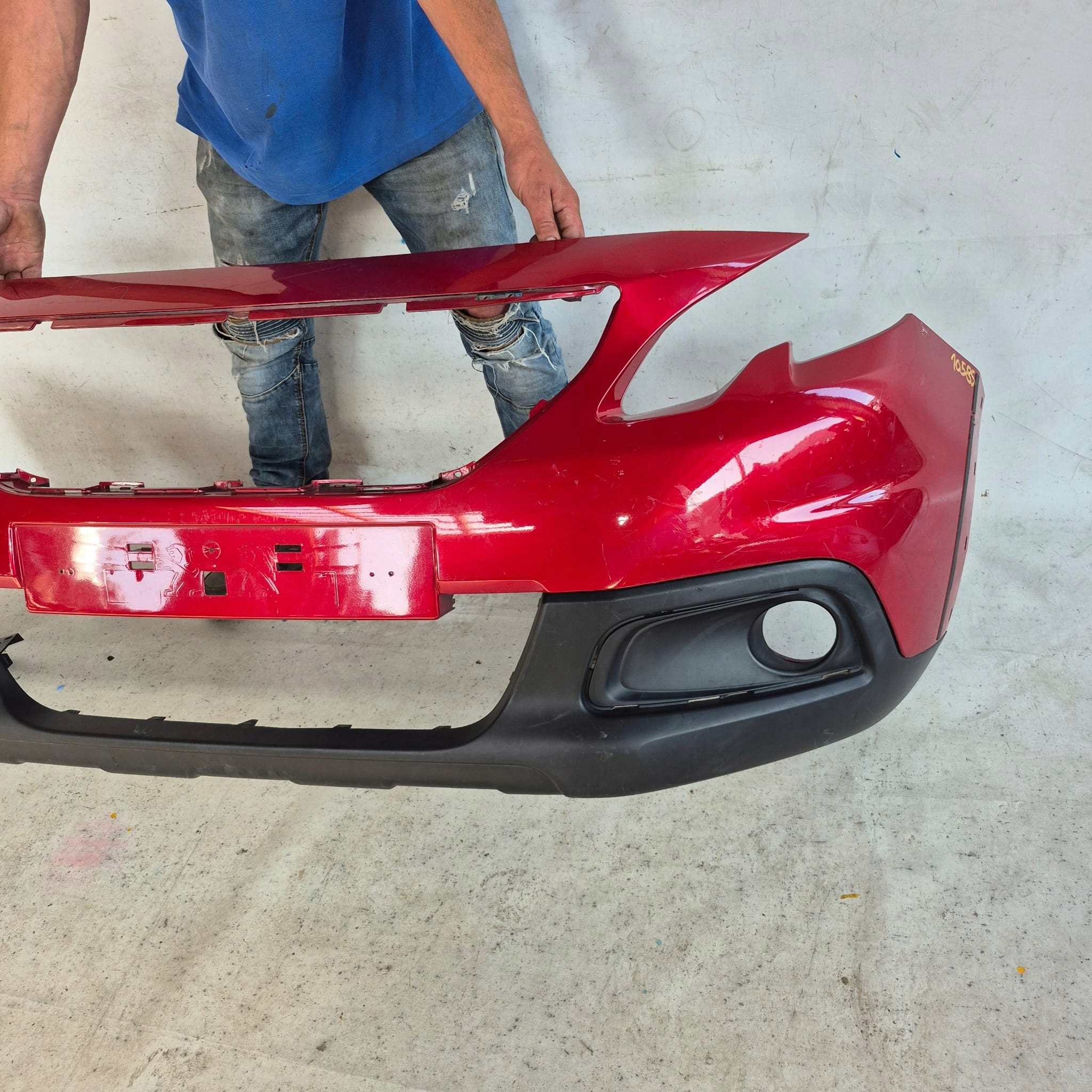 PEUGEOT 2008 and 1 LIFT CROSS 16-19 bumper front front