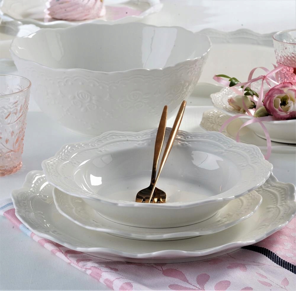 Villa Italia Porcelánový obedový servis pre 6 osôb Aurelia