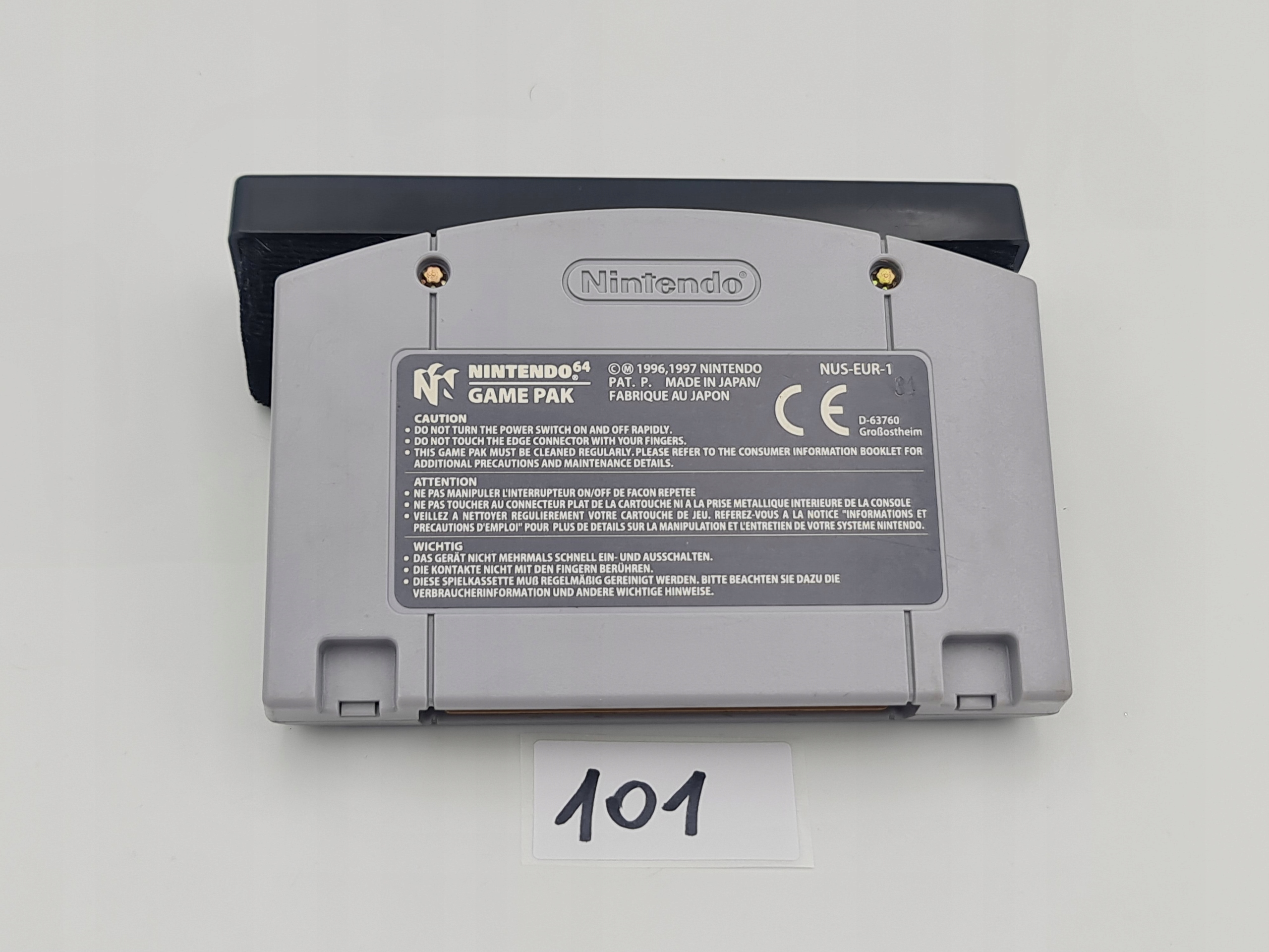 NINTENDO 64 WORLD CUP 98 Platforma Nintendo 64