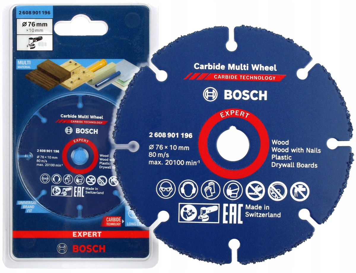 

Bosch Uniwersalna Tarcza Widiowa 76mm Gws 12V-76