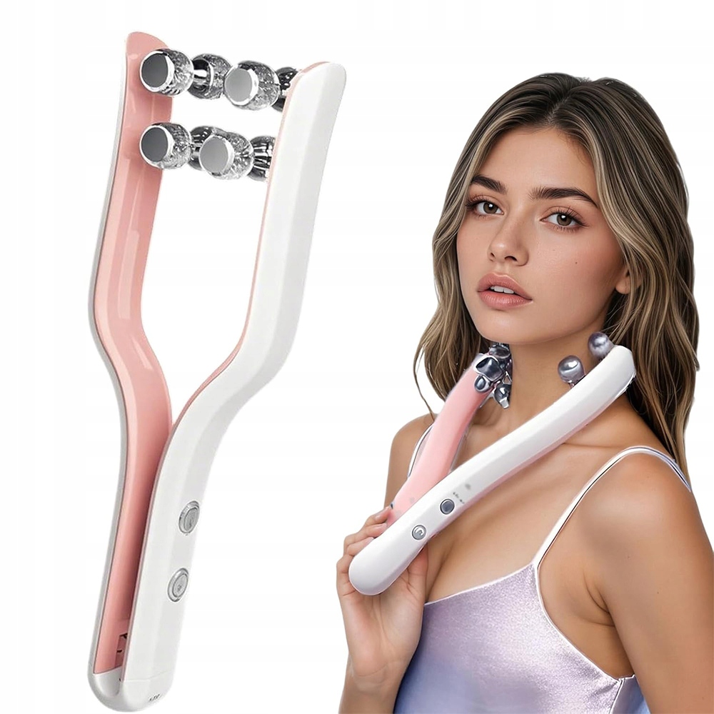 Modelující Masážní Přístroj Na Obličej Ems Usb Roller Na Bradu 400MAH 3D Lifting