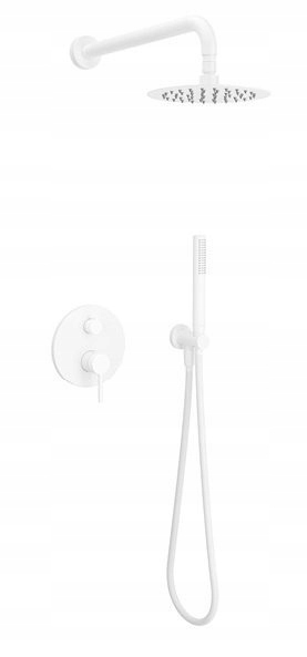 Podomietková sprchová súprava Pi biela