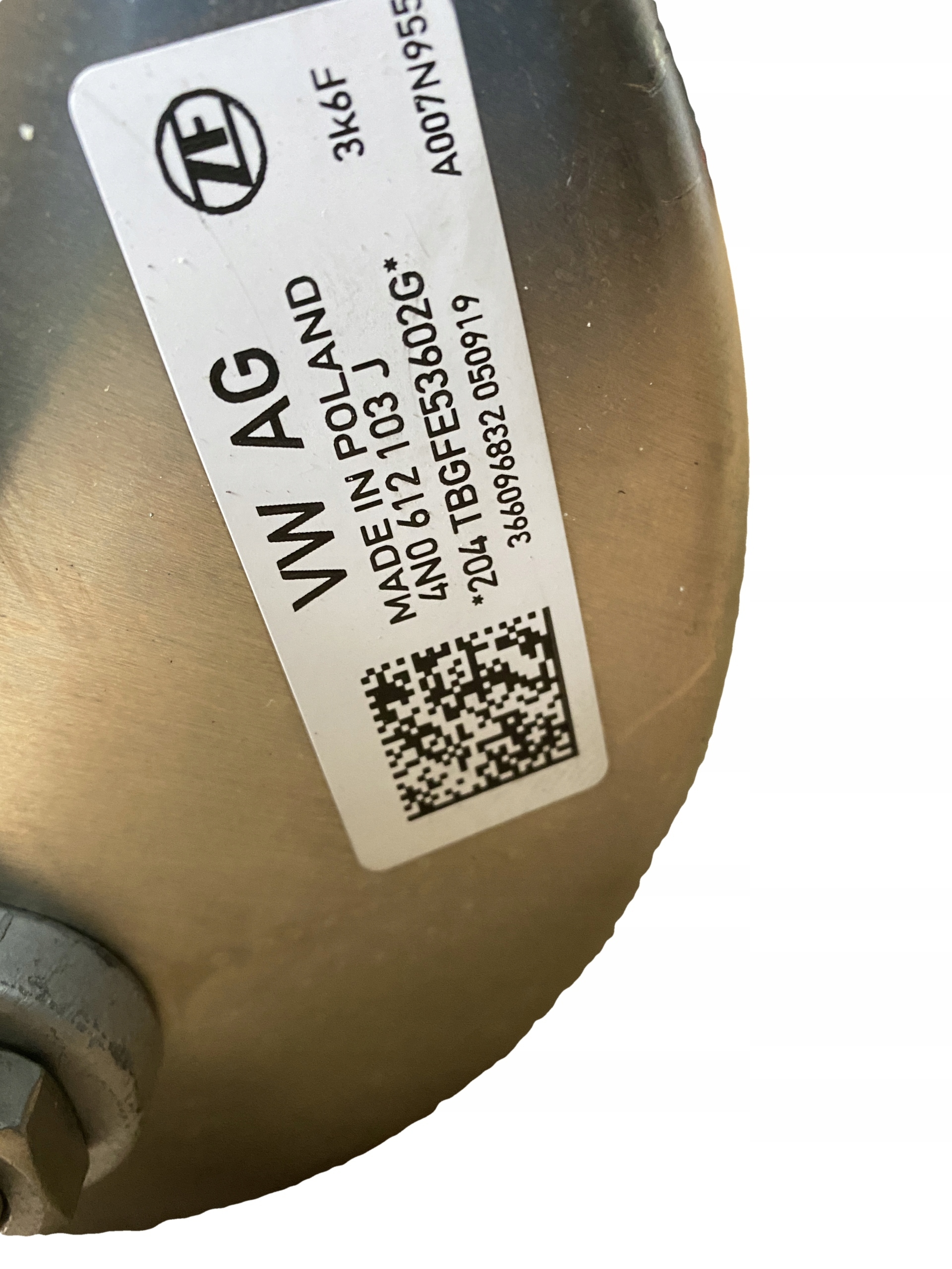 AUDI A8 4N D5 servo Servofreno 4N0612103J