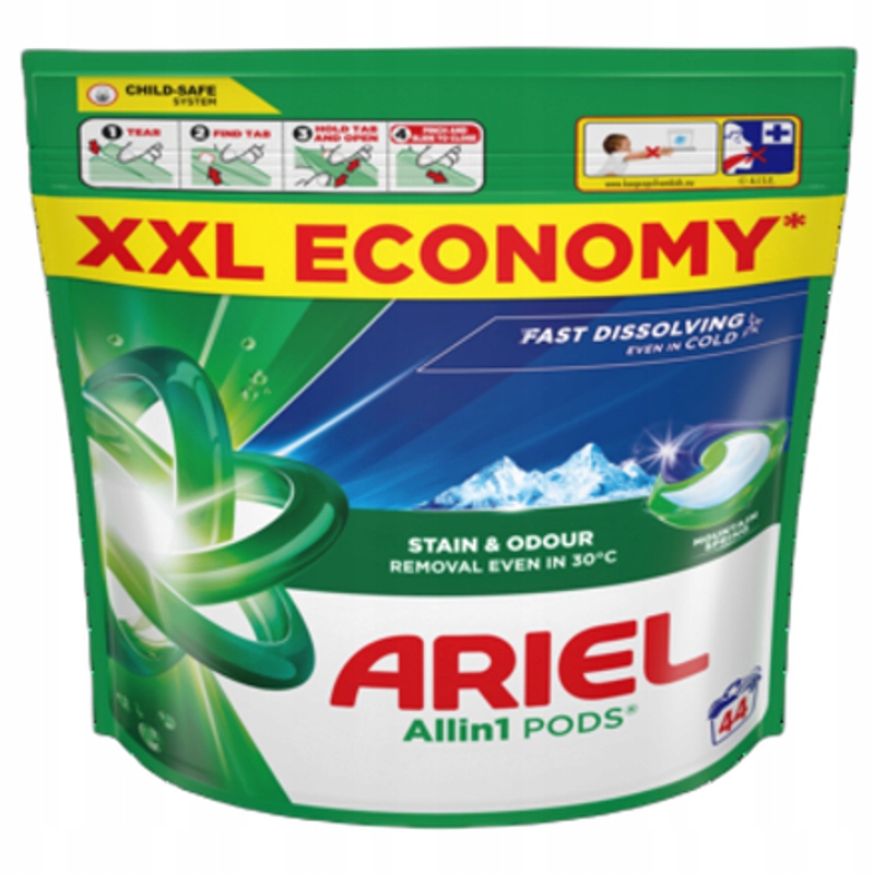 Levně Ariel Allin1 Pods Kapsle na praní, 44 praní