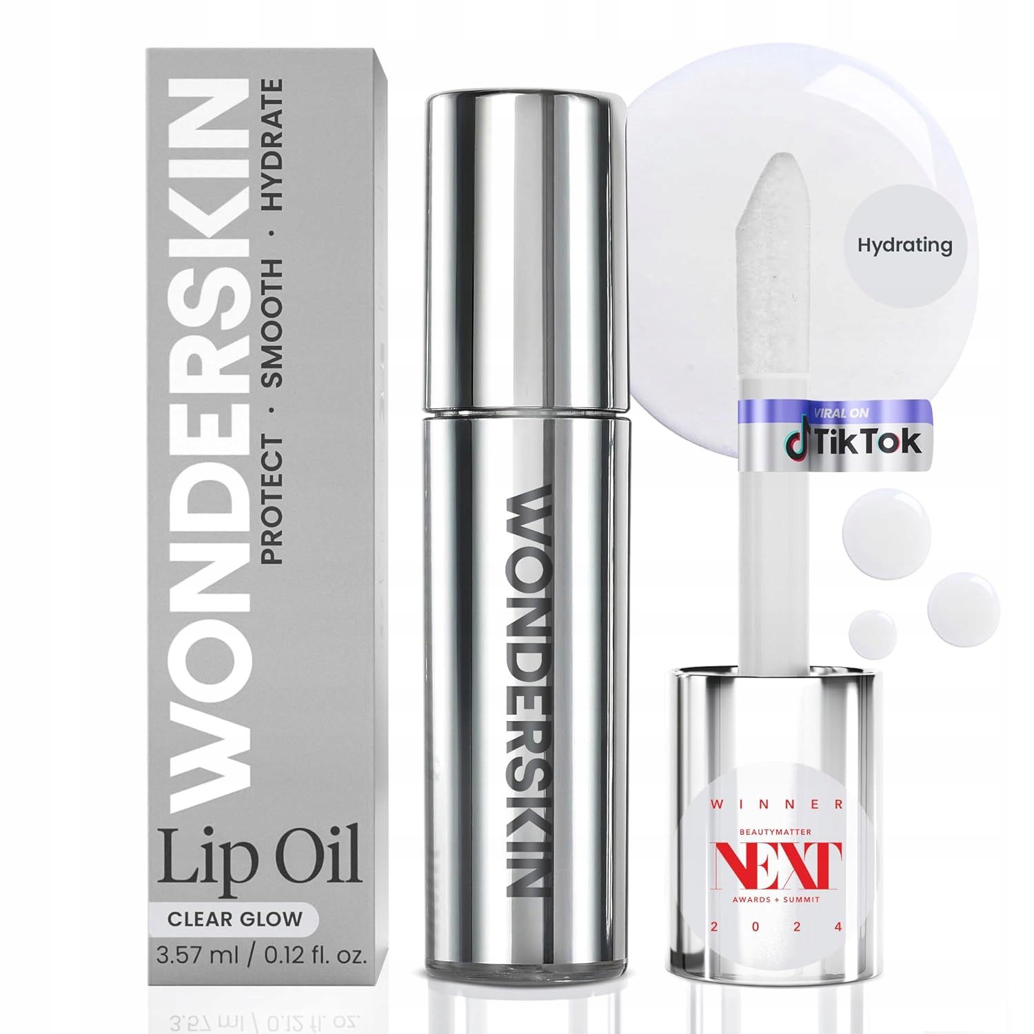 Wonderskin Olej Na Regeneraci Rtů Clear