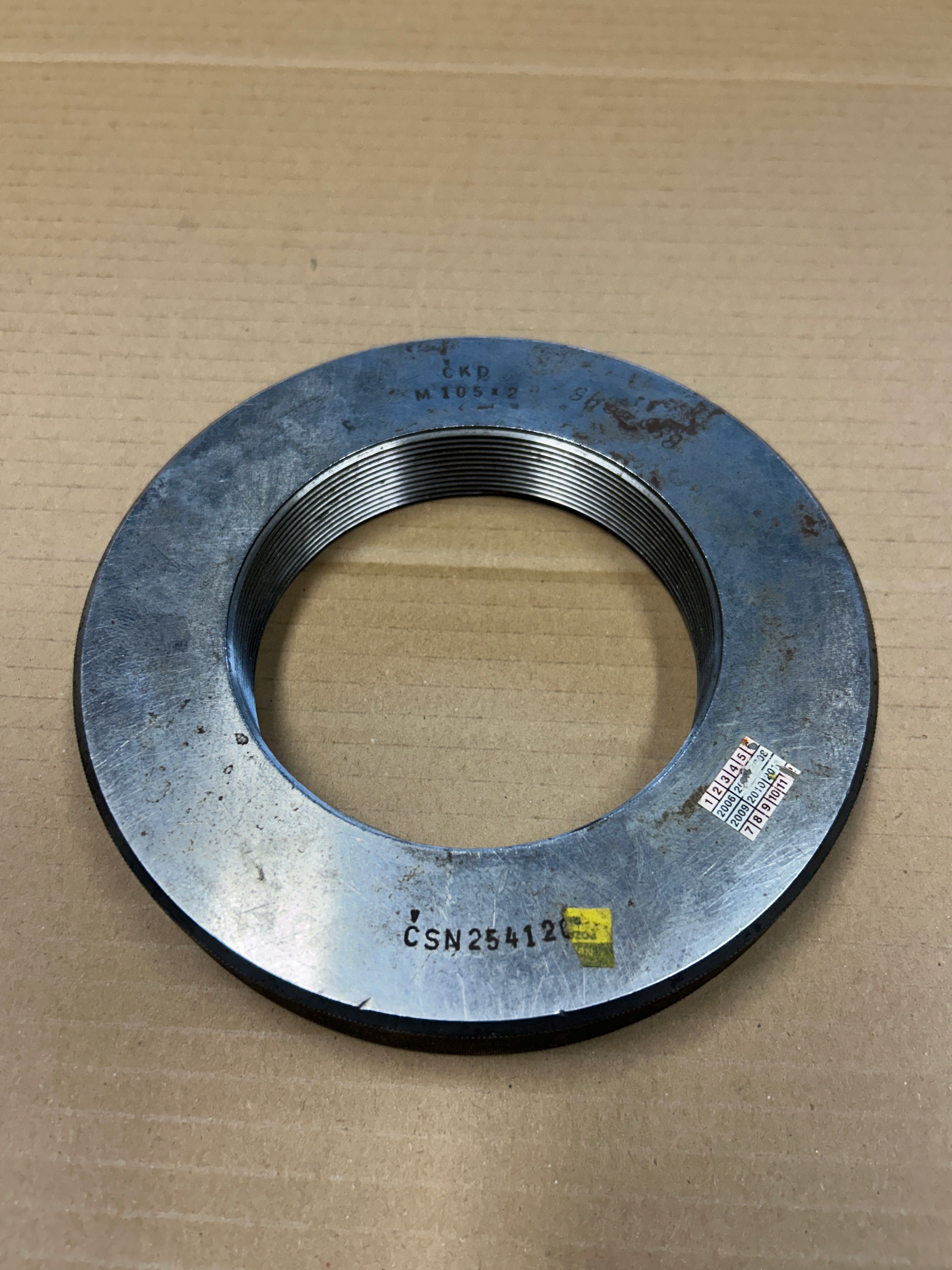 Sprawdzian pierścieniowy MSRh M105x2 sh5-sh8 M 105x2