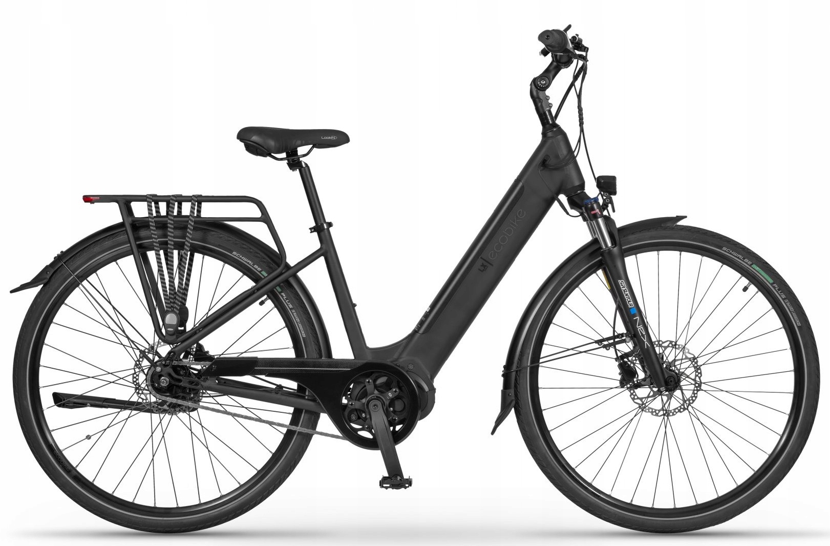 Rower elektryczny Ecobike LX V2 czarny 17" 14 Ah