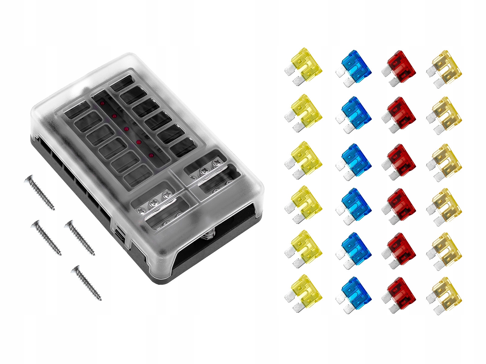 JRSPEC-EL-07 - Коробка с 12 предохранителями