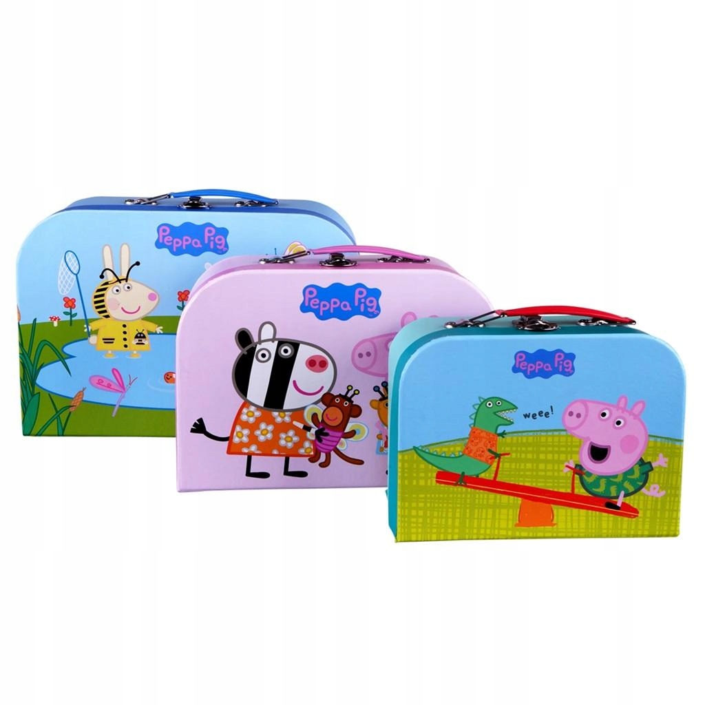 Sada 3 kufrov Prasiatko Peppa
