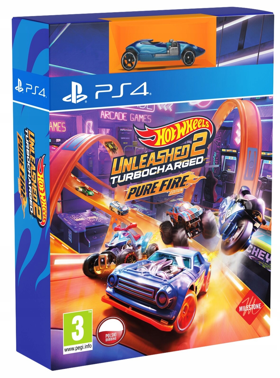 Hot Wheels Unleashed 2 - Turbocharged Pure Fire Edition Gra PS4