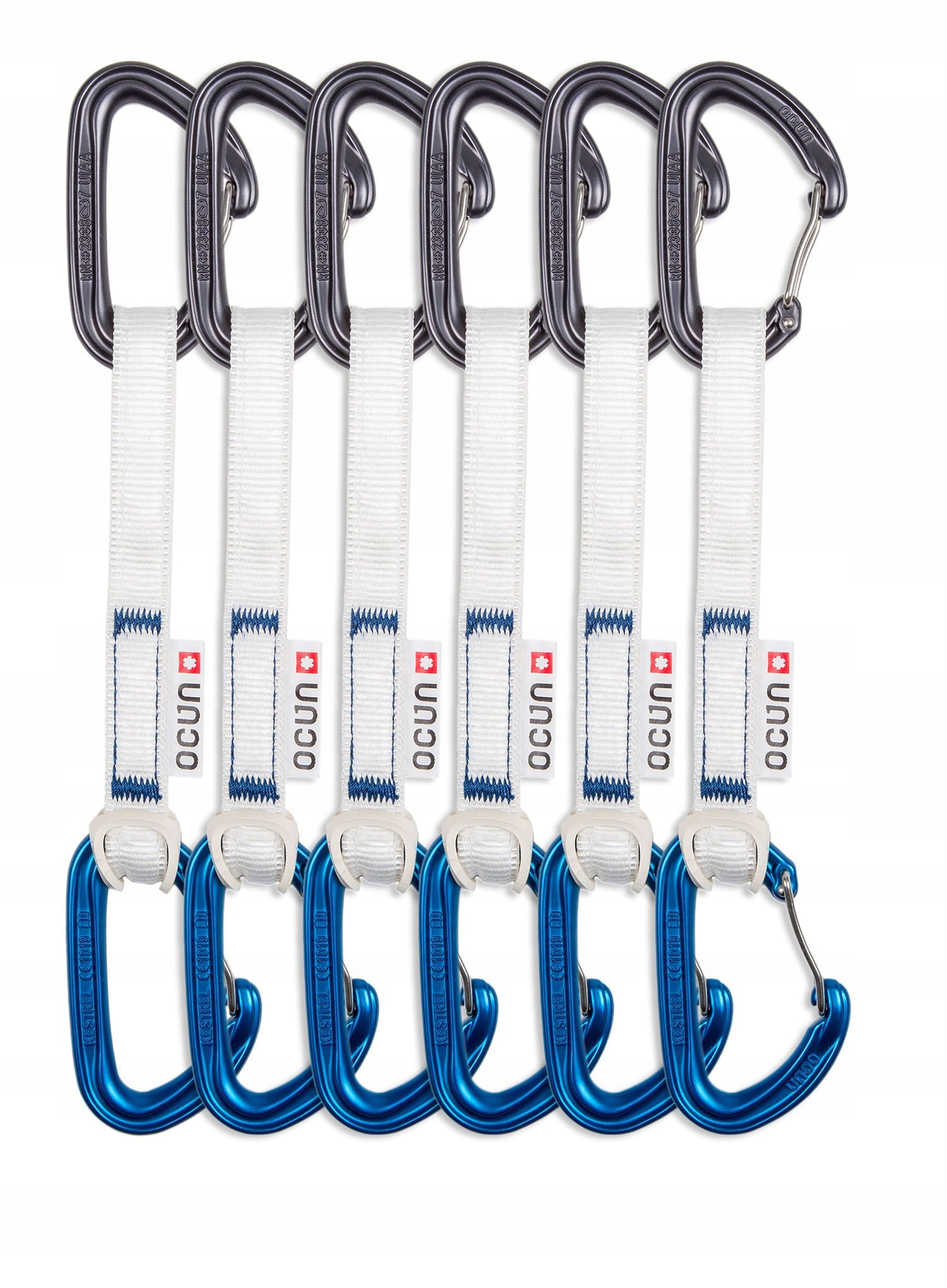 Expresky Ocun Kestrel Qd Bio-Dyn-Ring 15 mm 15 cm 6 kusů