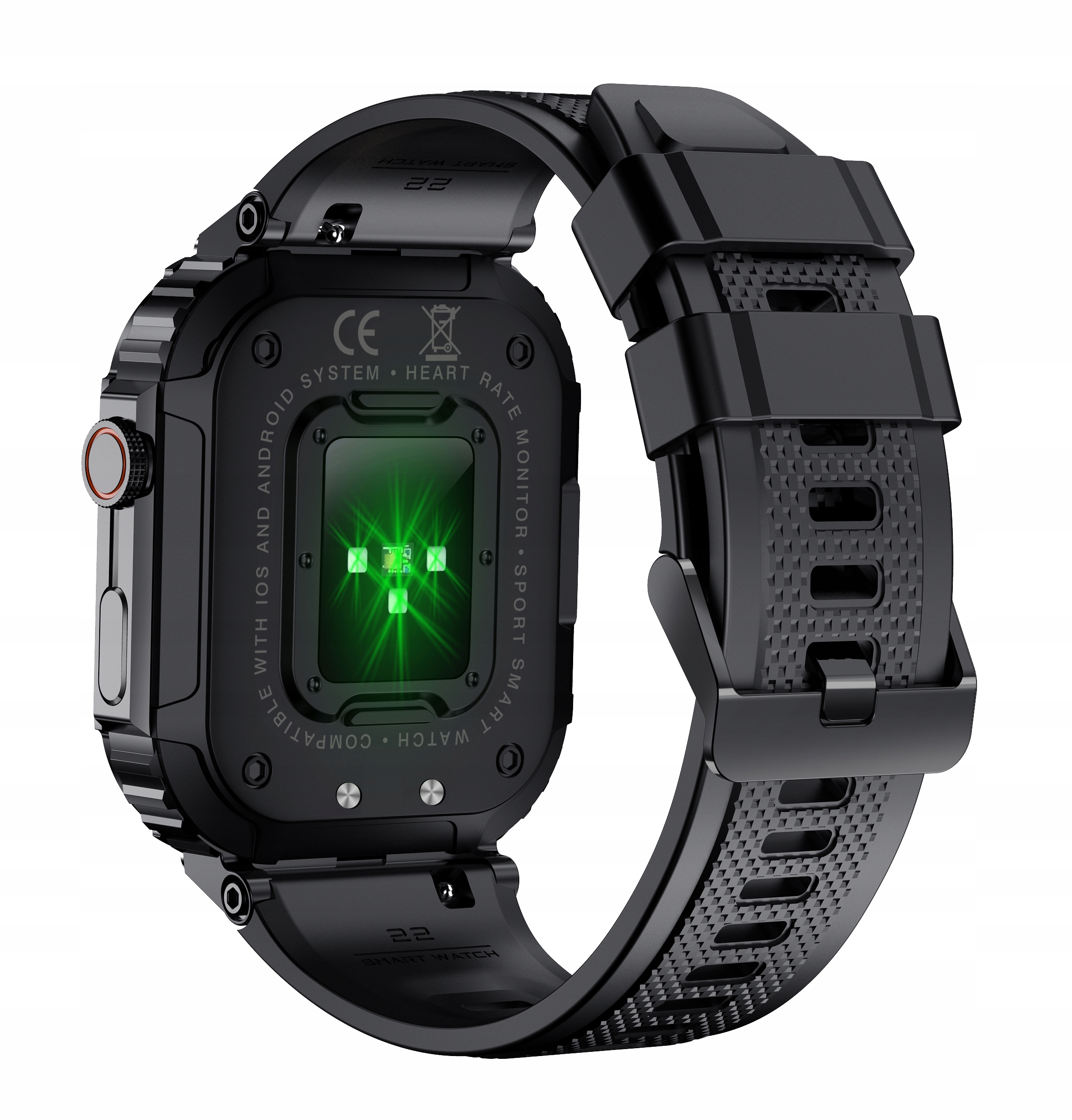 Smartwatch Męski Rozmowy Ciśnienie SpO2 PL 1,96" Stan opakowania oryginalne