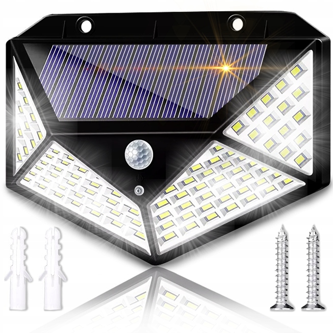 

Lampa Solarna 100LED Z Czujnikiem Ruchu Halogen