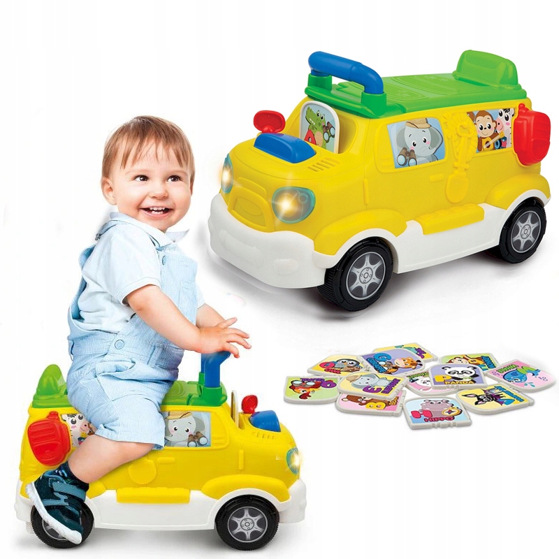 

Edukacyjny Samochodzik jeździk Safari