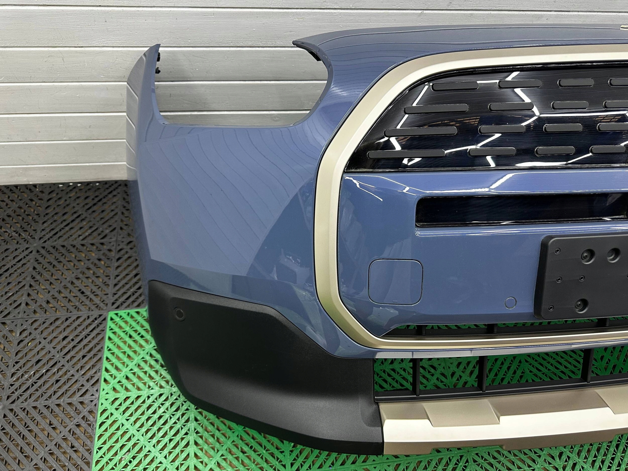 front bumper complete front Mini Countryman U25 WC70 SLATE BLUE
