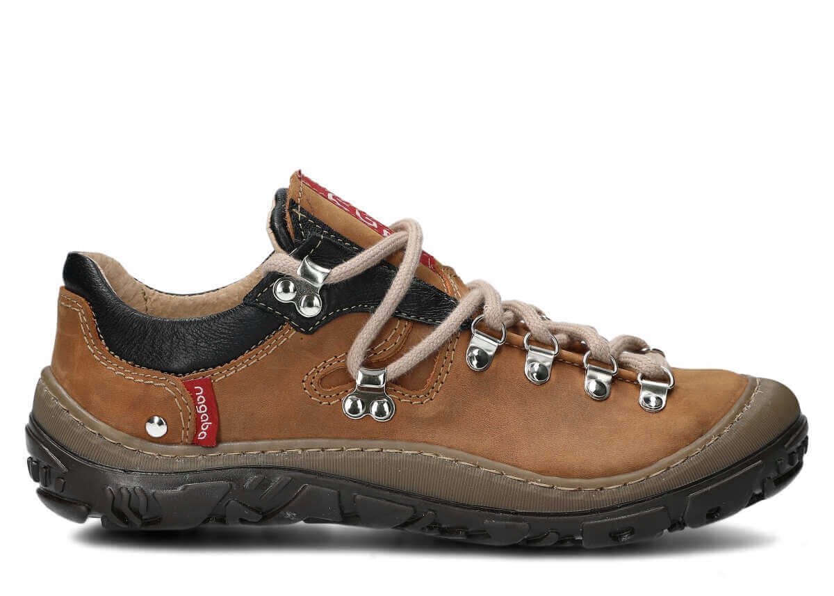 NAGABA 054 BRĄZ CRAZY -PÓŁBUT TREKKINGOWY DAMSKI - ROZMIAR 40 Marka Nagaba