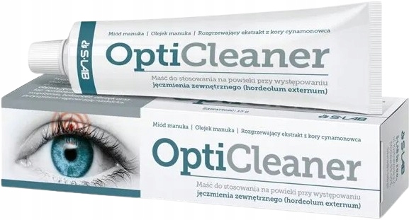 OPTICLEANER masť na jačmeň krupobitie 15g Urýchľuje regeneráciu pokožky