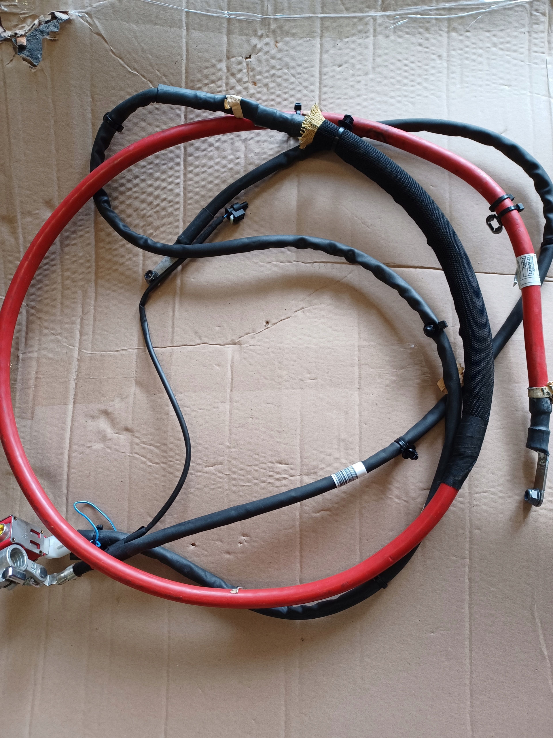 MERCEDES S КЛАС W217 W222 КЛЕМА ПЛЮСОВАЯ NABOJ