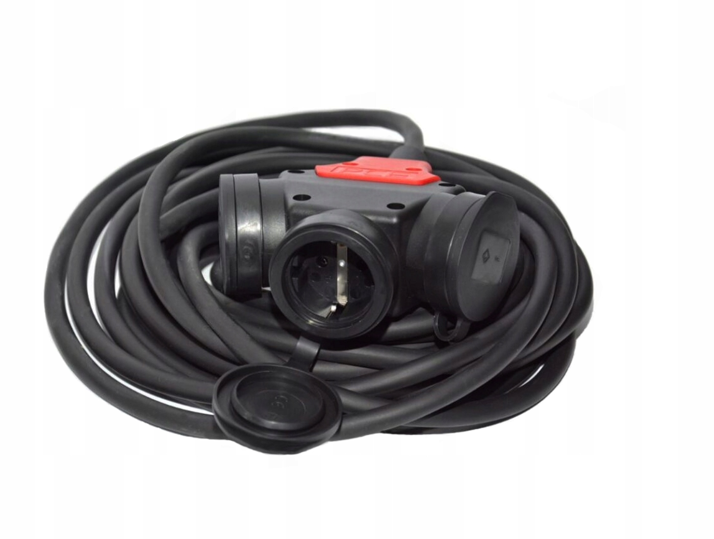 Prodlužovací Kabel gumový Schuko H07RNF 3x1,5 45 m T-rozdělovač