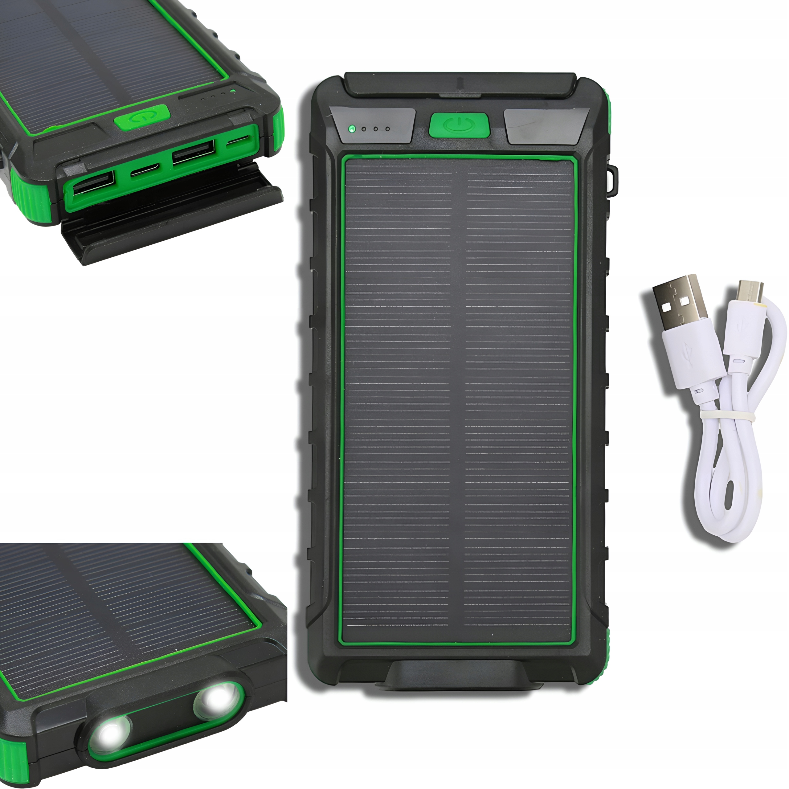 Batería Portátil Solar Choetech USB-C / USB-A 20.000mAh B657
