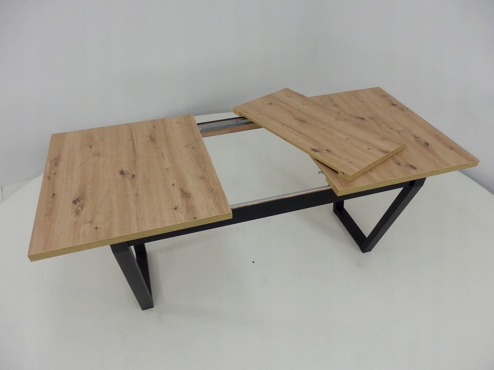 loftowy stół !! nowoczesny stół loft 80/140-180 Wysokość mebla 75 cm