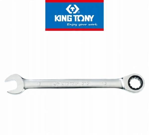 

Klucz Płasko-oczkowy Z Grzechotką 17mm King Tony
