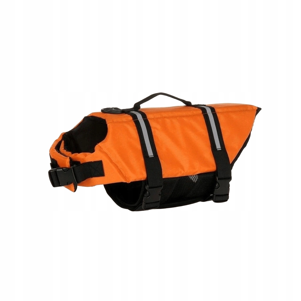 Levně Plovací reflexní vesta pro psa Oranžová, L