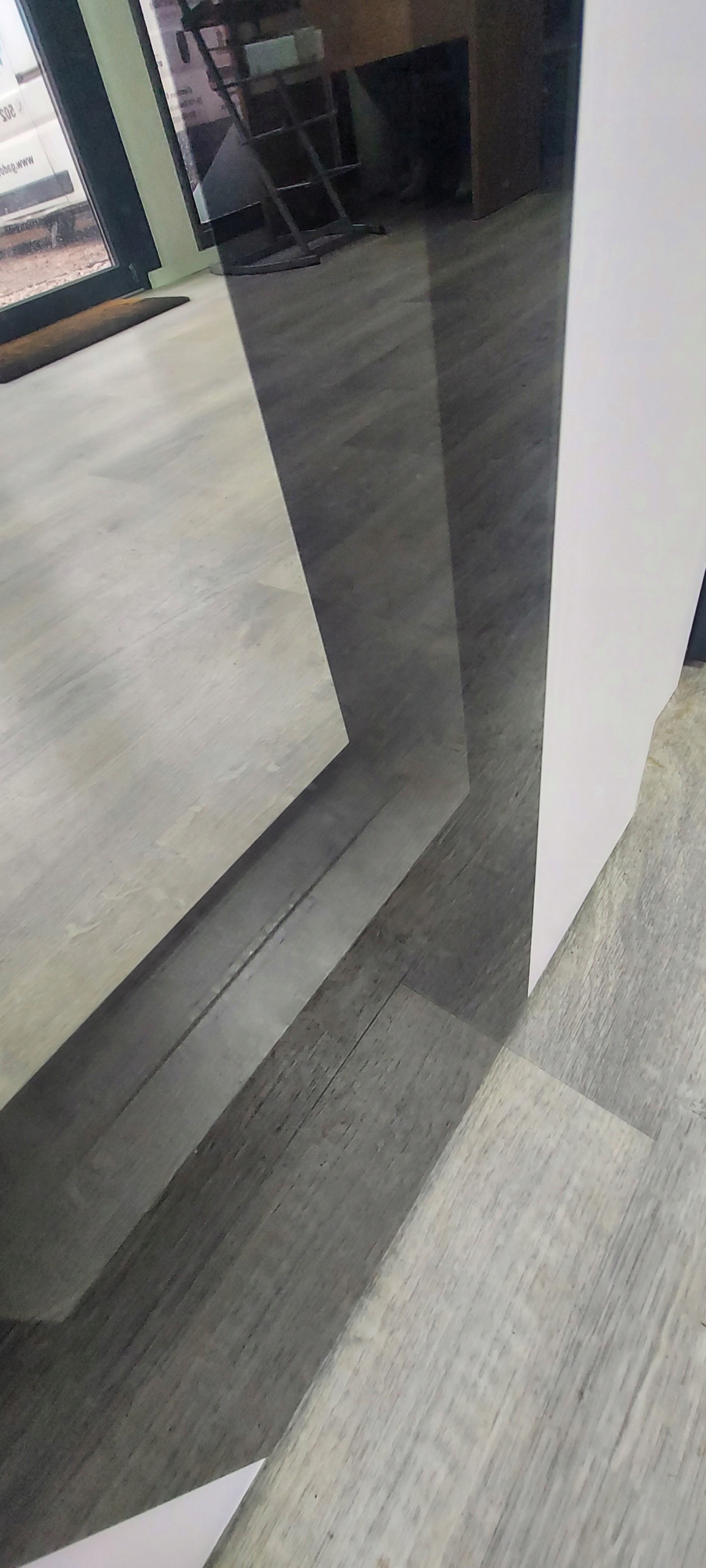 Drzwi wejściowe 72 mm SI-04CP GLASS PREMIUM BLACK ORZECH 90 LEWE Typ z przeszkleniem