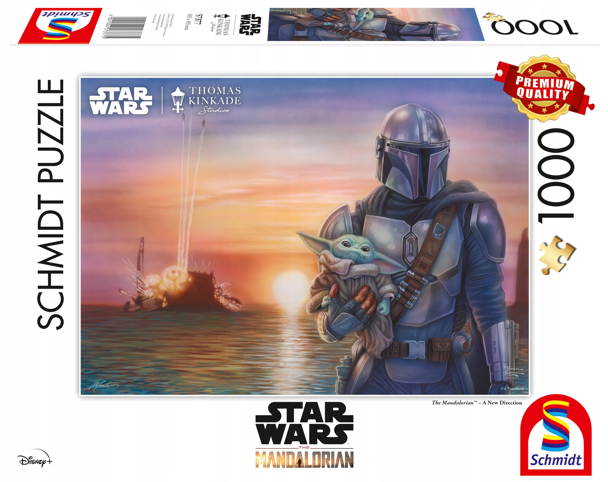 

Pq Puzzle 1000 Kinkade Nowy kierunek Star Wars