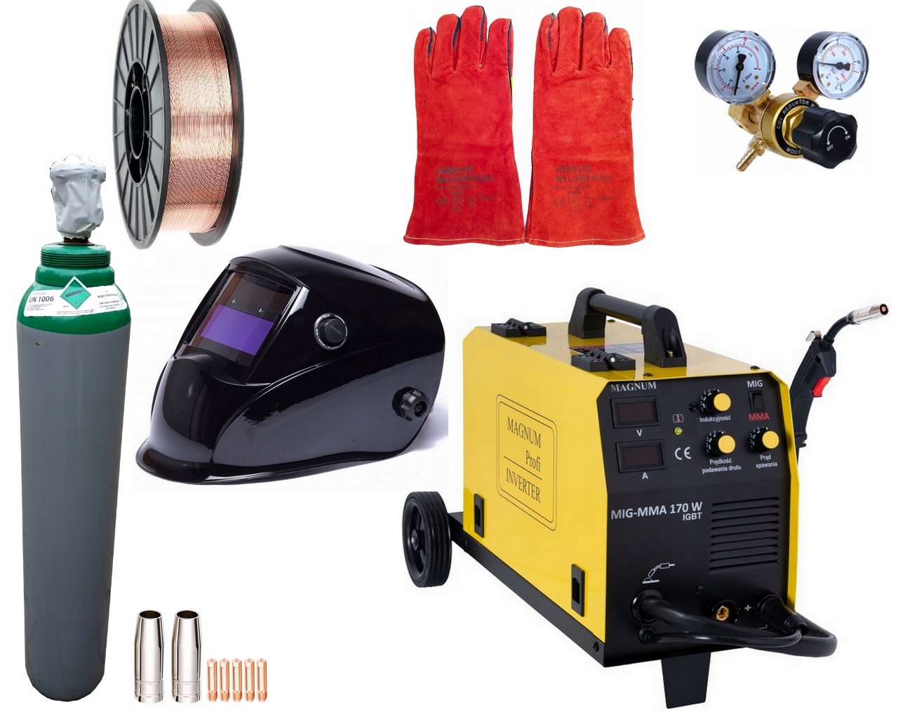 SPAWARKA MIGOMAT MAGNUM MIG/MAG/MMA 170W