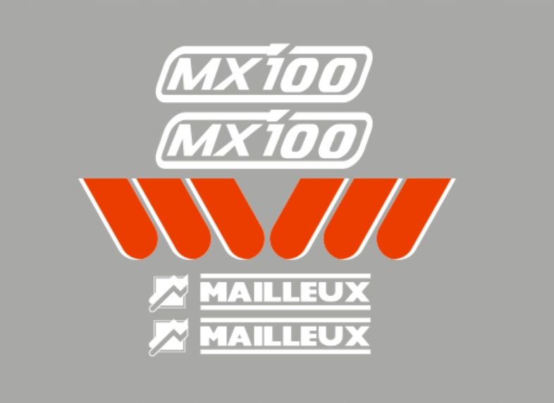 Samolepky Mailleux MX100