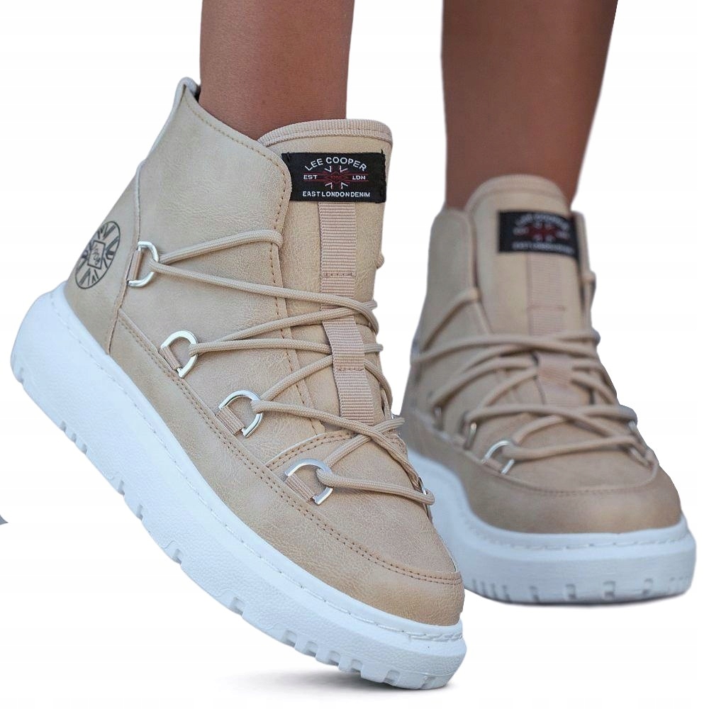 Kotníkové Boty Dámské boty Lee Cooper Béžová 38