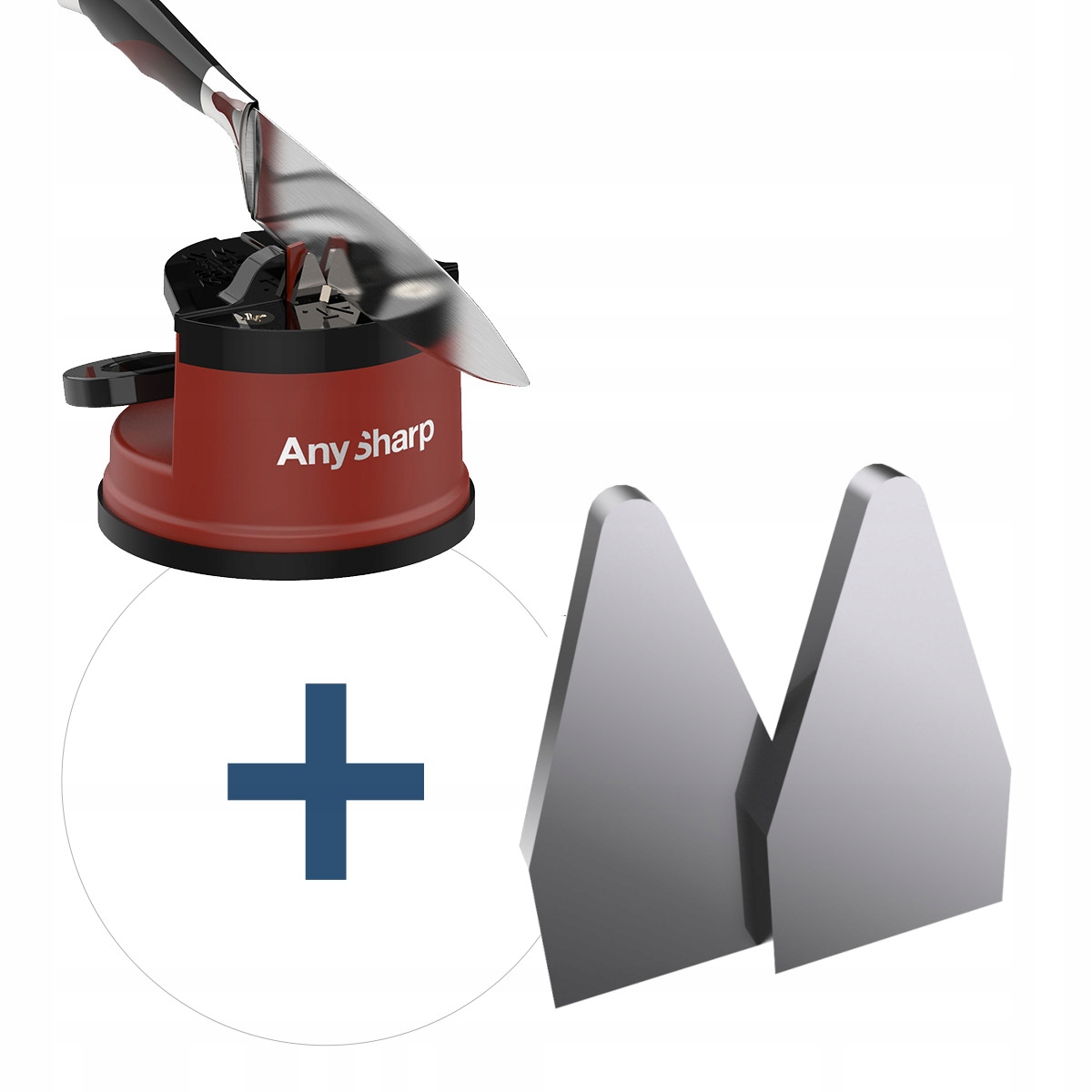 Zestaw Ostrzałka do noży+ Płytki ostrzące AnySharp