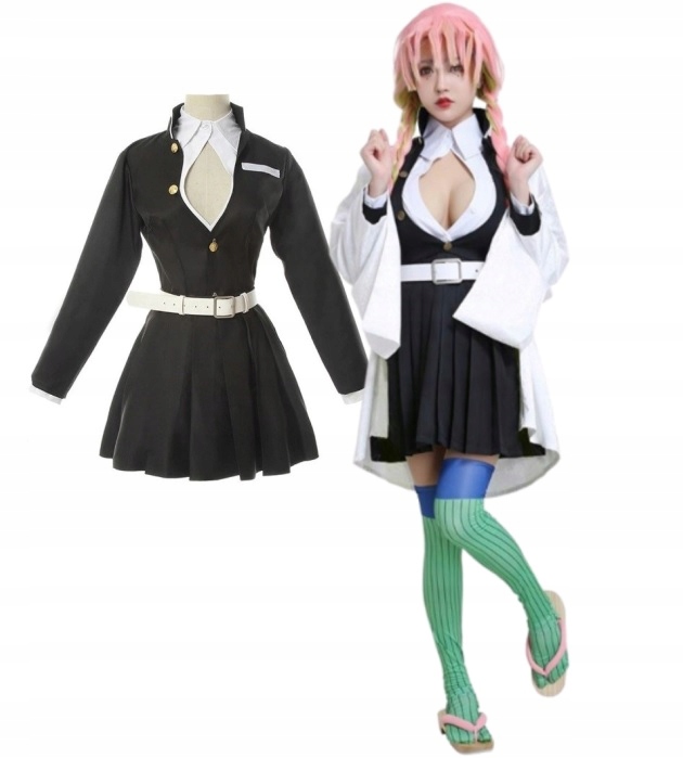 

Kostium Anime Cosplay Kanroji Mitsuri 146/152 Xxs
