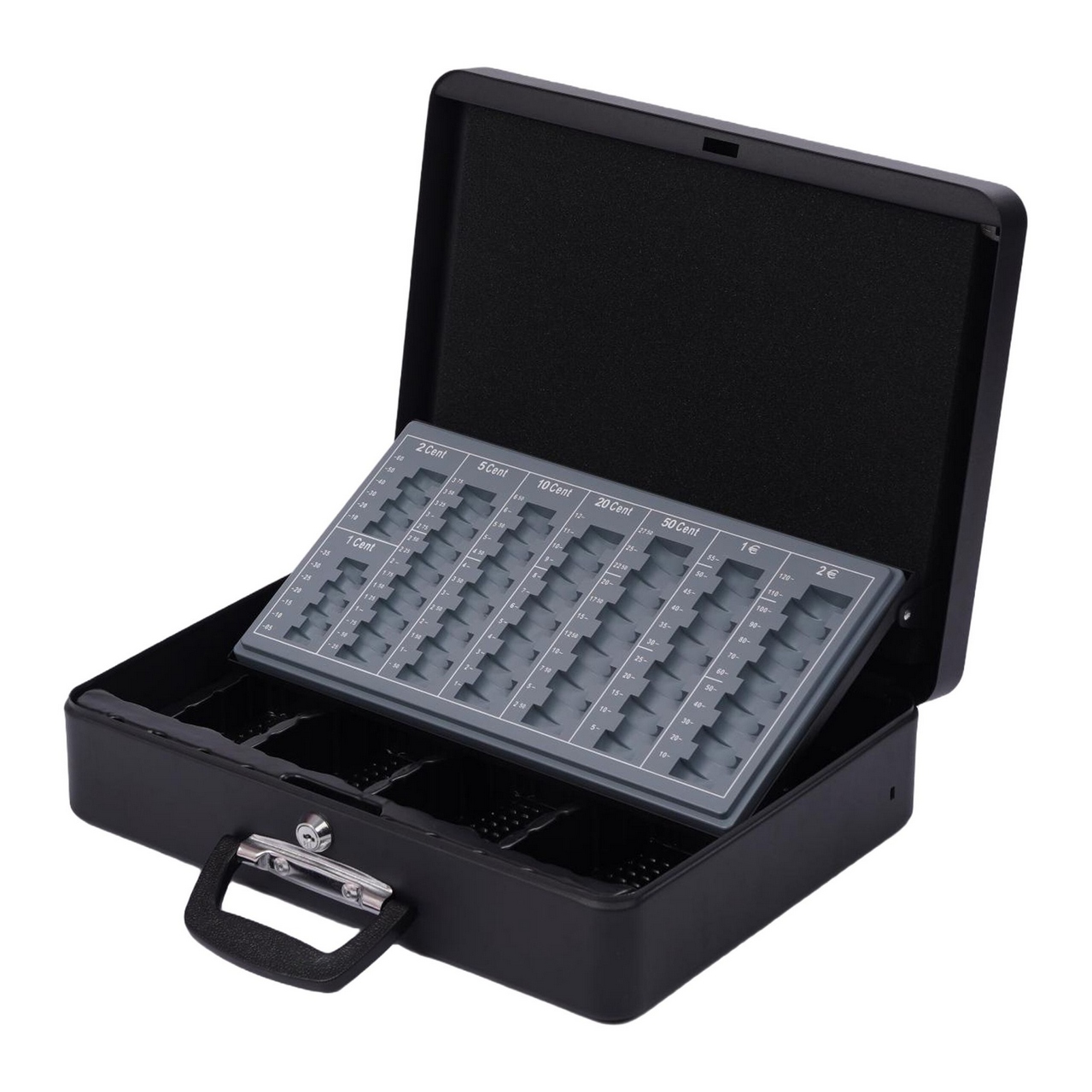 Kasetka na pieniądze zamykana z sortowaniem monet 10051689