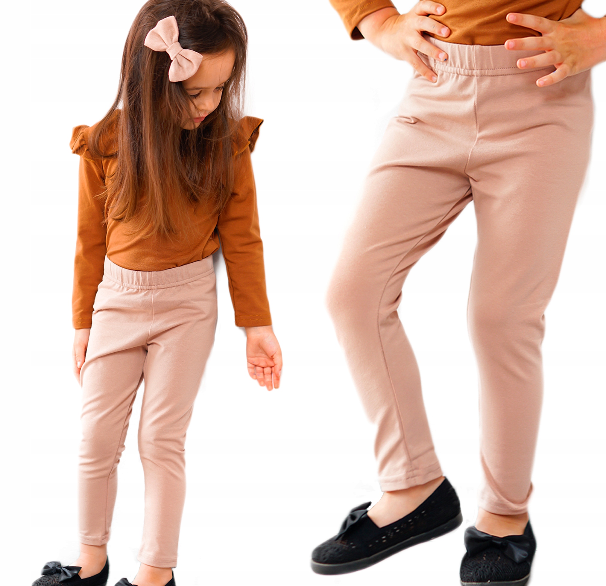 

Legginsy spodnie getry - 98 Beżowy- Baya