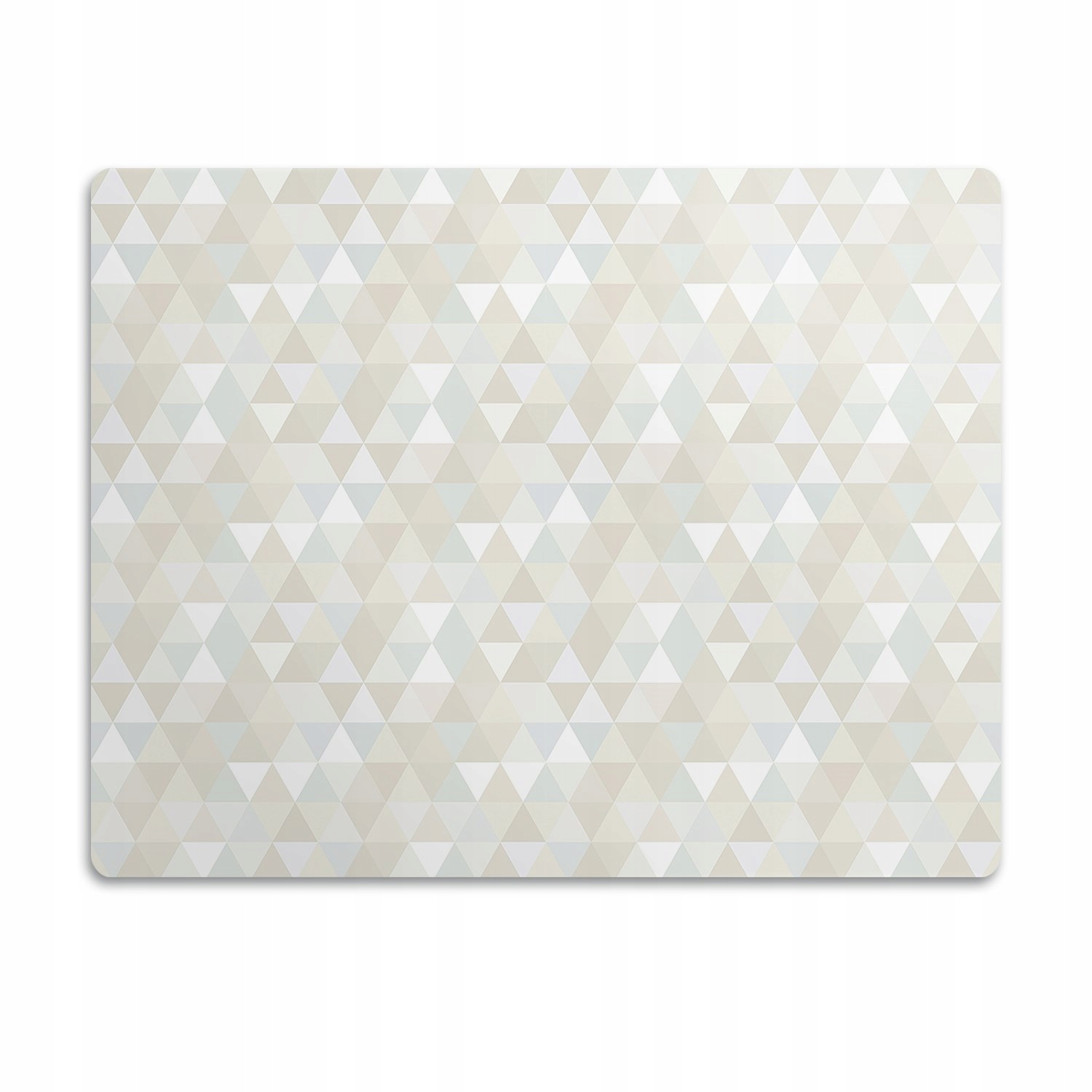 Levně Ochranná podložka pod záchod Abstrakt trojúhelníků 60x40
