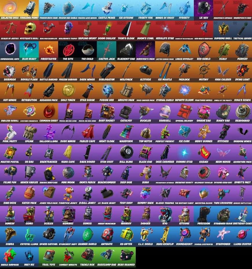 KONTO FORTNITE TRAVIS SCOTT WARPAINT OG SKINY THEL Wersja gry cyfrowa