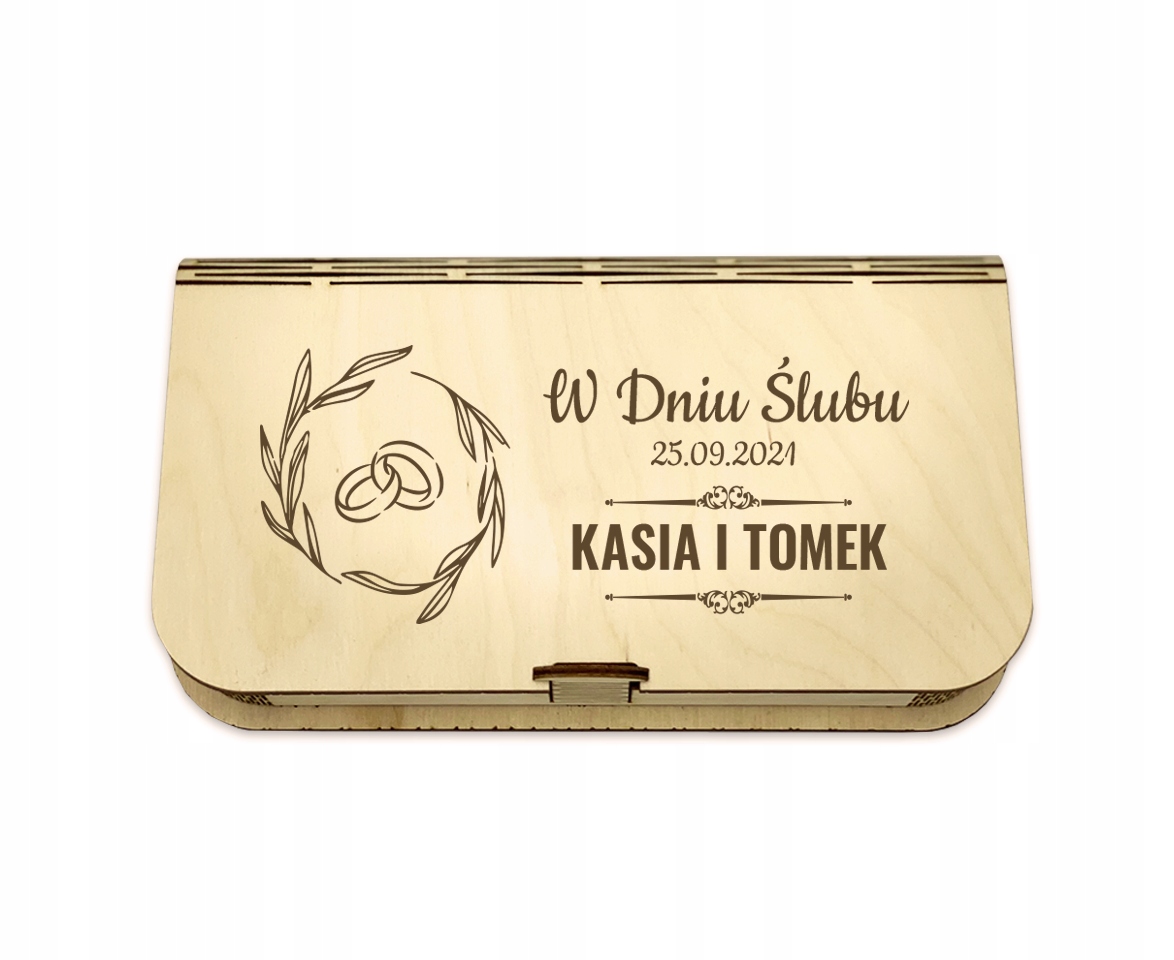 

Pudełko Na Pieniądze Pamiątka Ślub Komunia