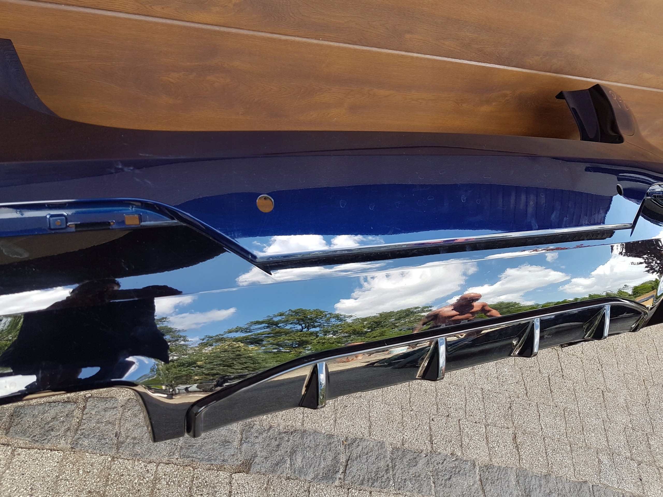 bumper rear BMW G22 G23 m-packet