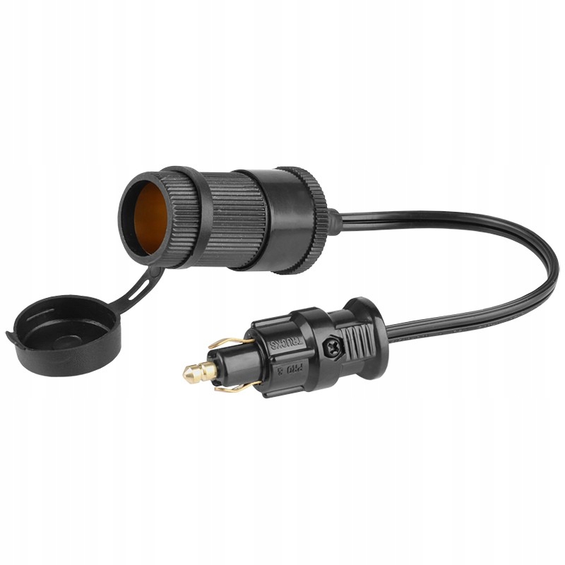 

Przejściówka Z Wtyczką Din I Gniazdem Euro 12V 24V