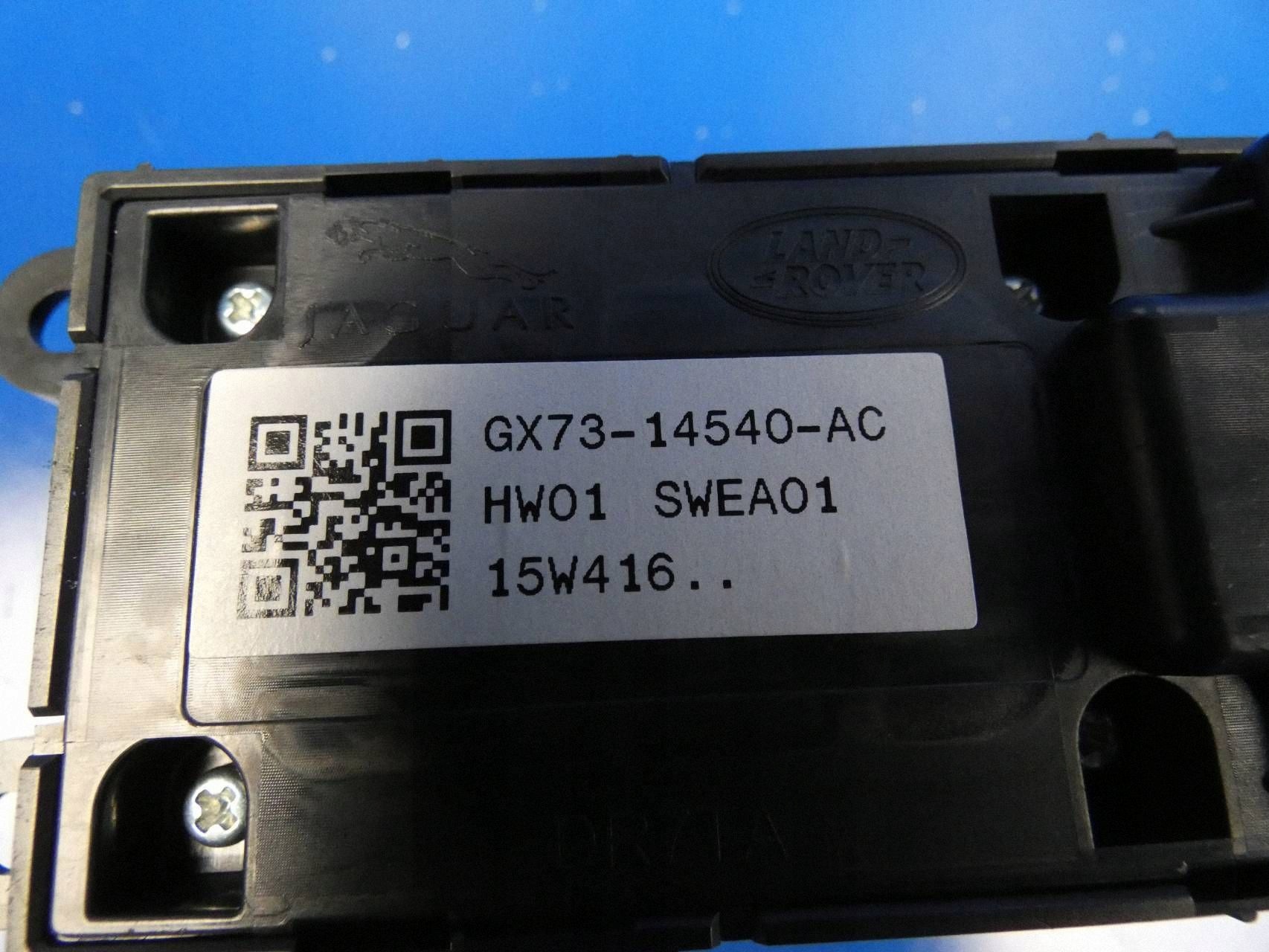 JAGUAR XF II X260 window control switch left front