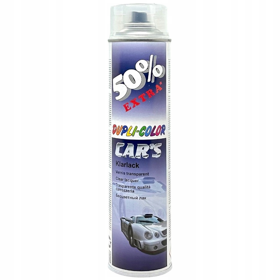 Dupli Color Lakier Bezbarwny Akrylowy Połysk Spray Cars 600ML