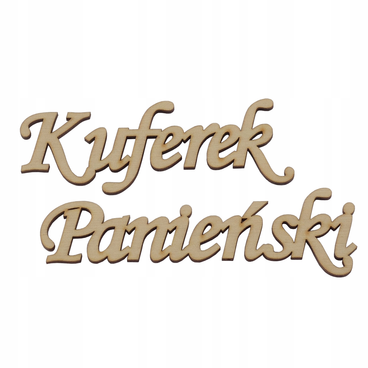 

Komplet napisów Kuferek Panieński