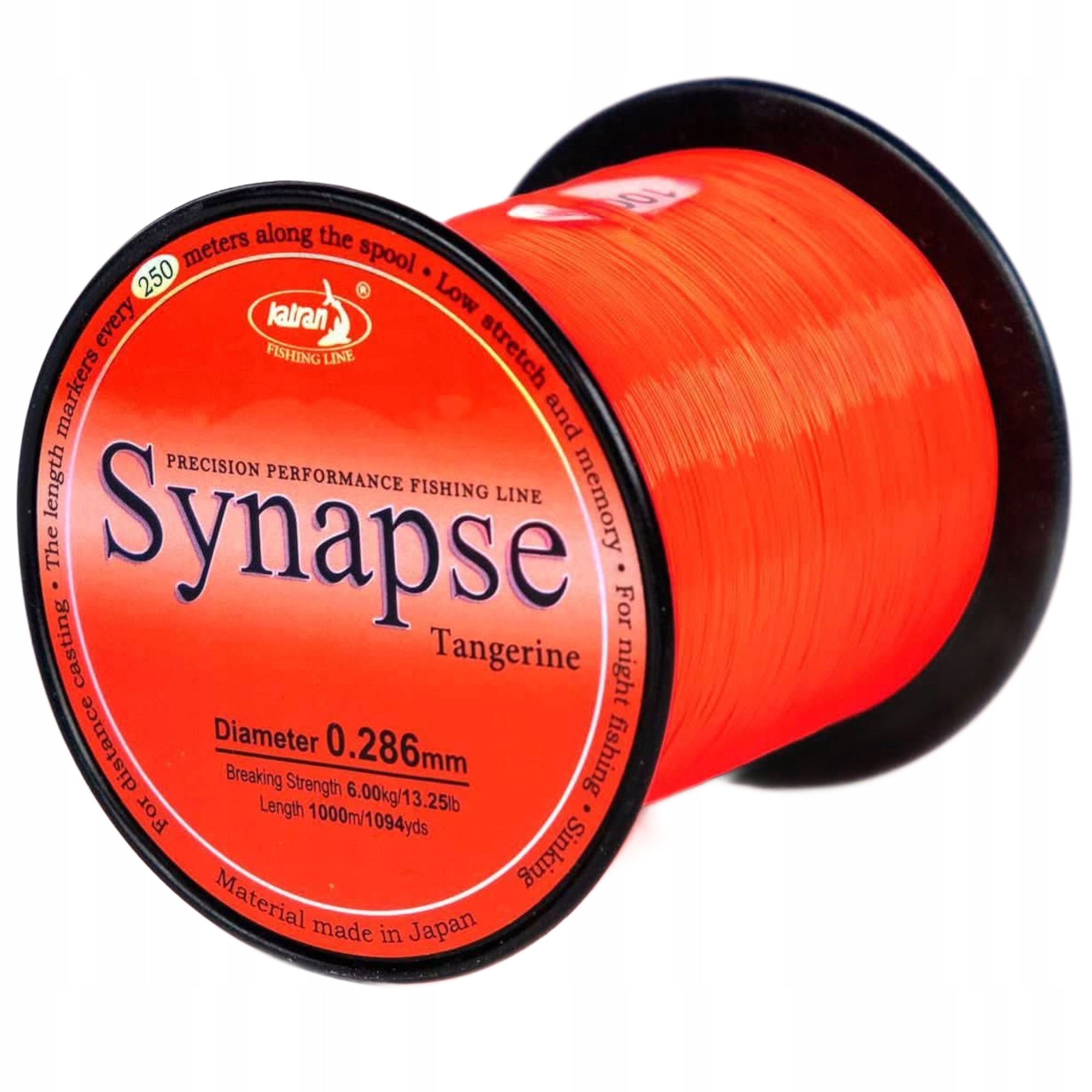 Żyłka Katran Fishing Line Synapse Tangerine 0,331mm 1000m 7,50kg