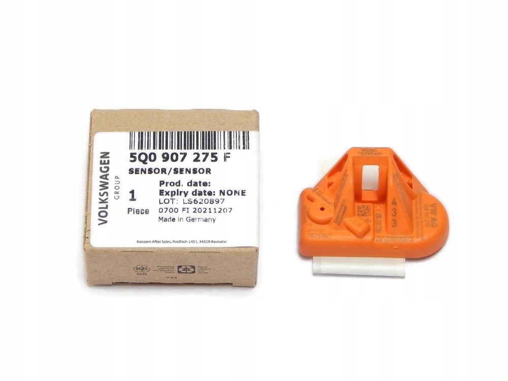Snímač Tlaku Pneumatík 5Q0907275F Vw Audi Oe Aso