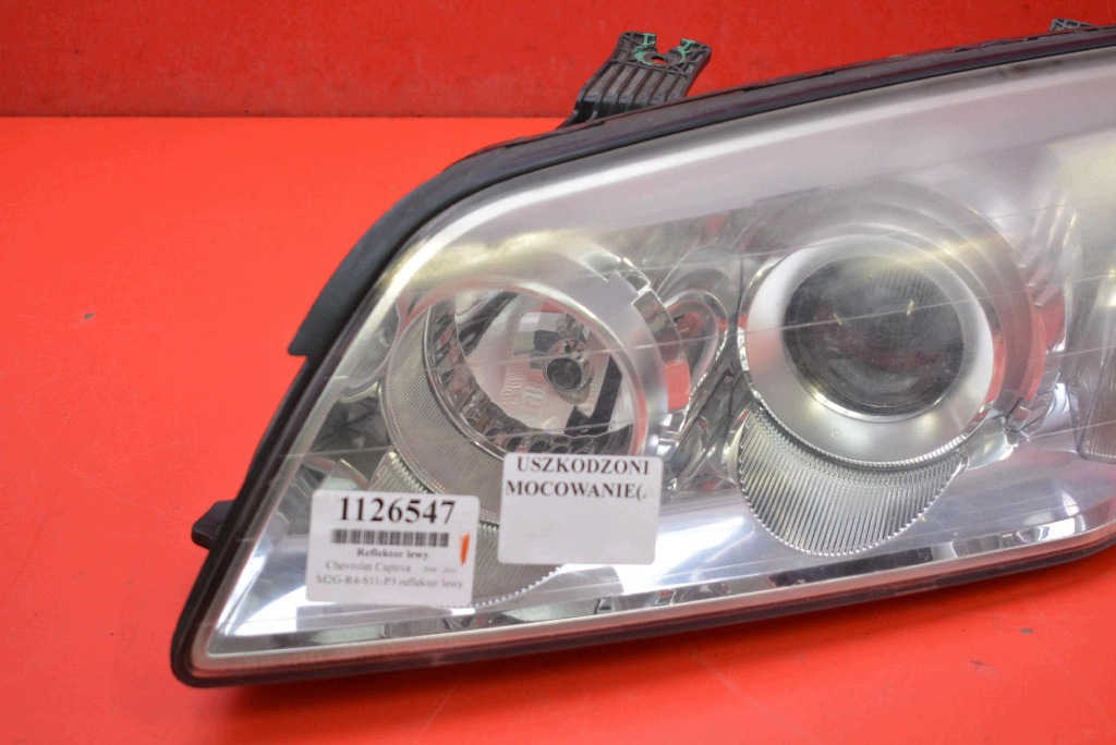 REFLEKTOR left light front lens EU 00015486 CHEVROLET CAPTIVA 1 and C100