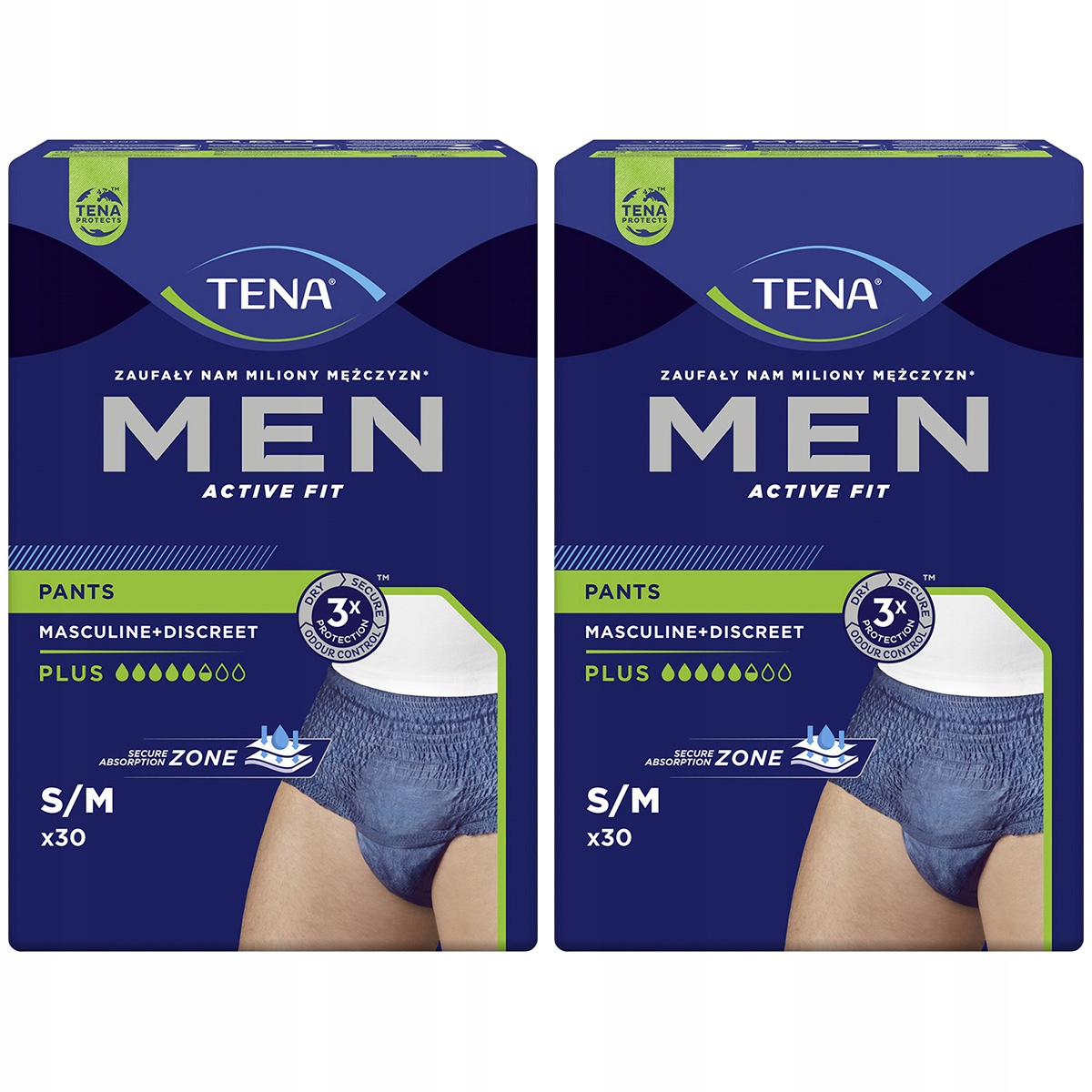 

Tena Men Pants Plus Blue S/m 2 op. po 30szt