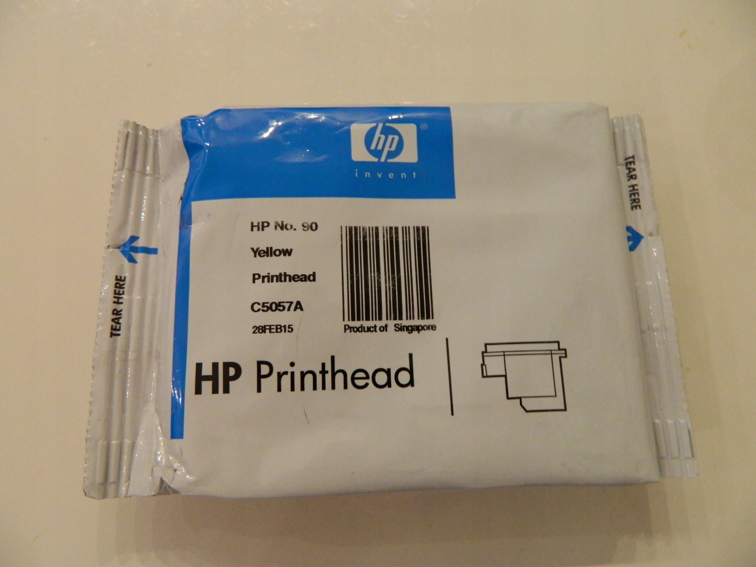 Hlavice Hp 90 Yellow C5057A Hp Dj 4000 4500 Originál